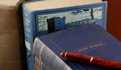 Book covers featuring short stories